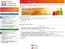 Tablet Screenshot of geodezja.pwa.edu.pl