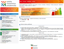 Tablet Screenshot of pedagogika-specjalna.pwa.edu.pl