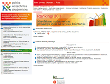 Tablet Screenshot of ekonomia.pwa.edu.pl