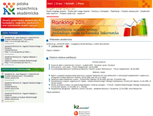 Tablet Screenshot of biotechnologia.pwa.edu.pl
