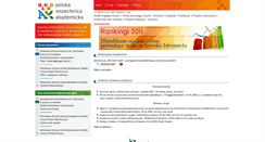 Desktop Screenshot of budownictwo.pwa.edu.pl