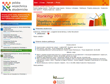 Tablet Screenshot of gospodarka.pwa.edu.pl